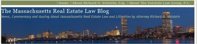 Massachusetts Real Estate Law Blog 7-7-2009 9-32-13 AM